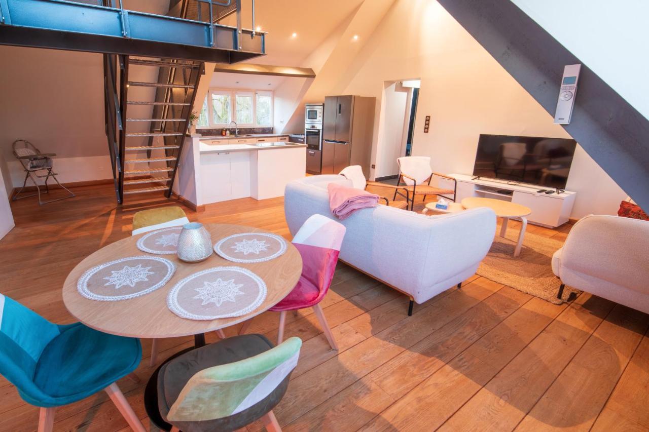 Loft Les Deux Cedres Avec Vue Panoramique Lägenhet Charleville-Mézières Exteriör bild